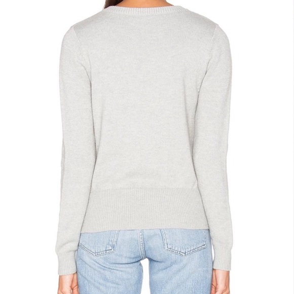 Lucy Paris Lace-up Tie Sweater | Revolve | Sz L - Picture 7 of 8